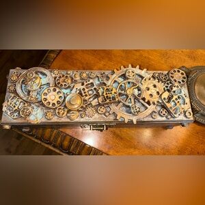Handmade Antique-Style Bronze Decorative Box